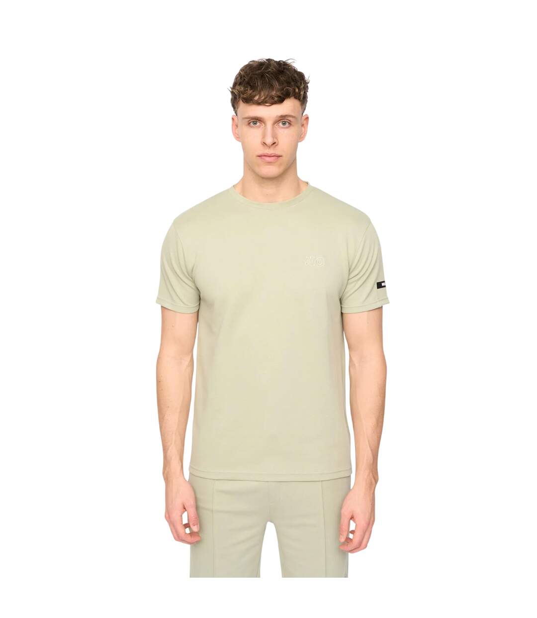 Mens Sherborn T-shirt Light Olive Duck And Cover-2