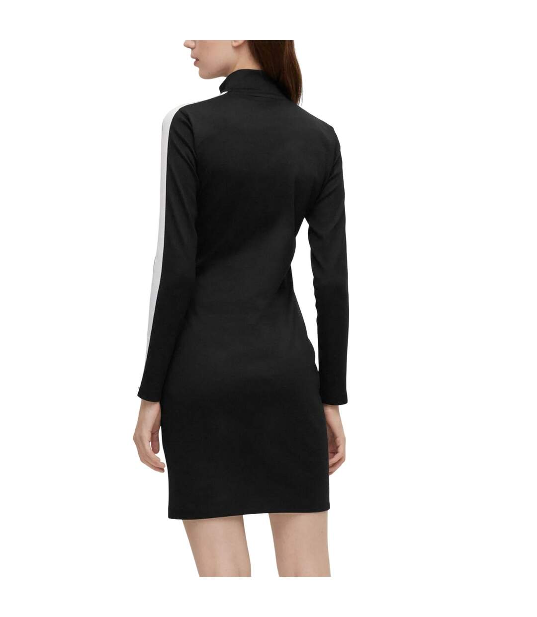 Womens/ladies Ninetta Dress Black Hugo-3