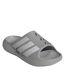 Mens Adilette Shower Rubber Sliders Grey Adidas-3