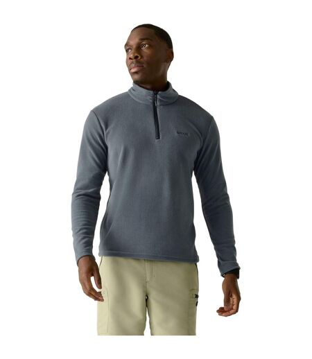 Great Outdoors Mens Thompson Half Zip Fleece Top Dark Storm Regatta