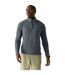 Great Outdoors Mens Thompson Half Zip Fleece Top Dark Storm Regatta-1