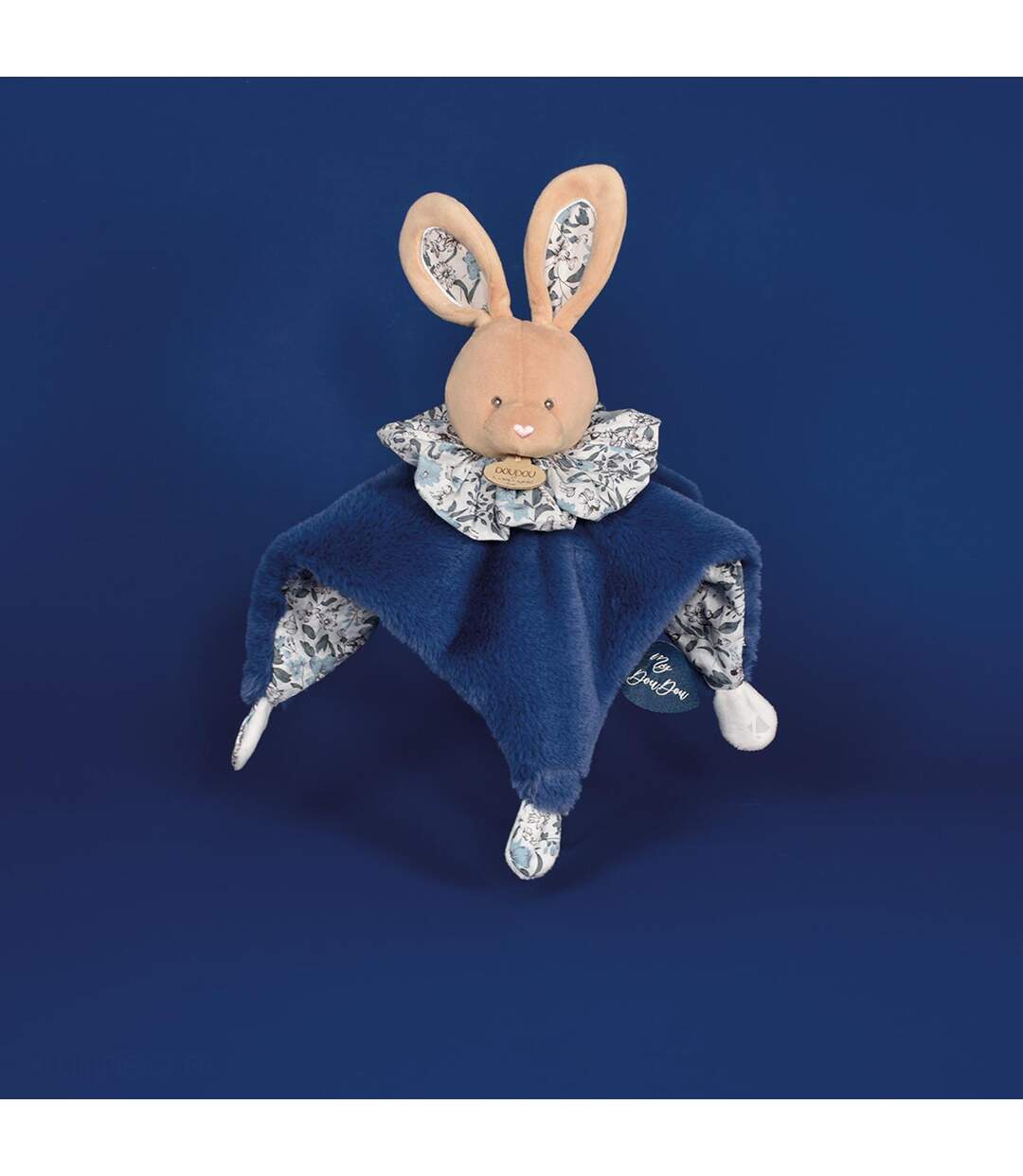 Doudou boule polyester collection LES PETITS FUTÉS Lapin-3