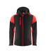 Veste Softshell Prime Homme Noir Rouge Printer-1