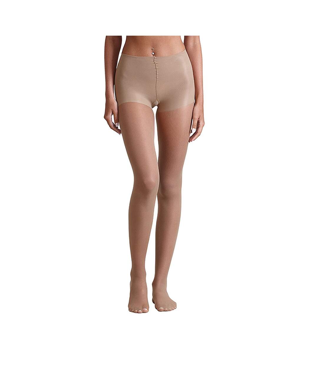 Collant ultimate comfort femme beige pâle Couture-3