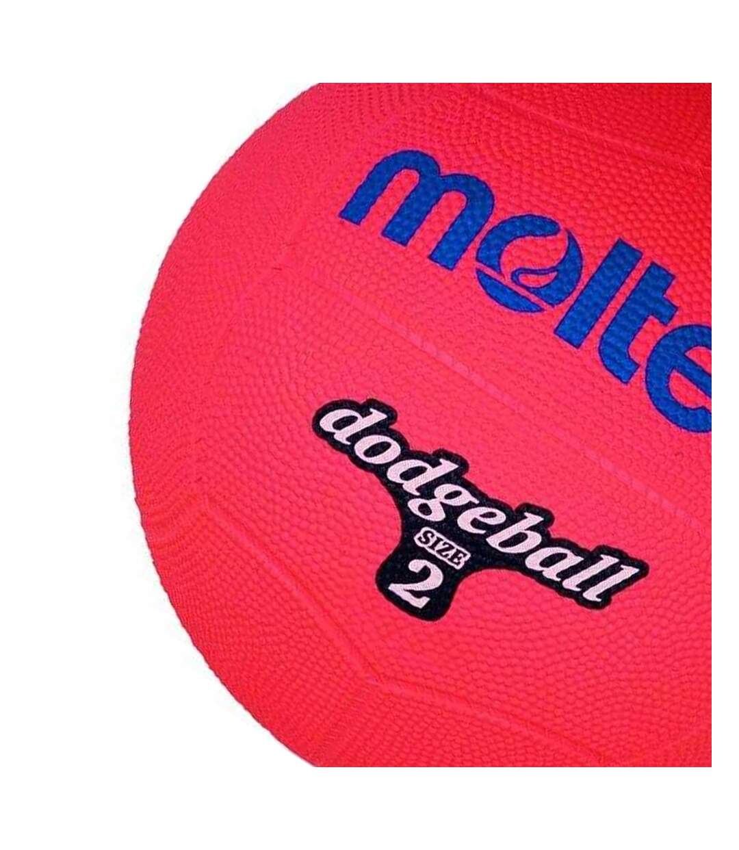 Balle Pour Balle Au Prisonnier En Caoutchouc Db2 Taille Unique Rouge Molten-2
