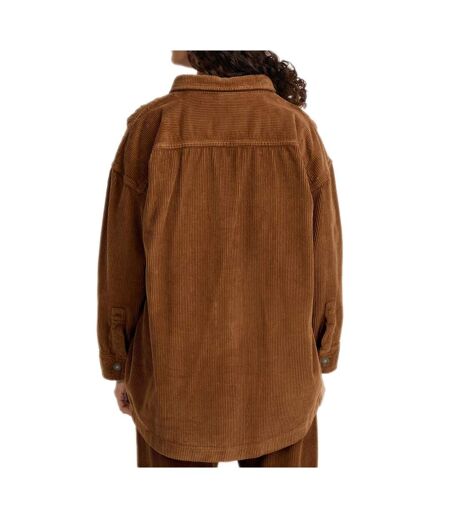 Chemise marron femme o'neill cord