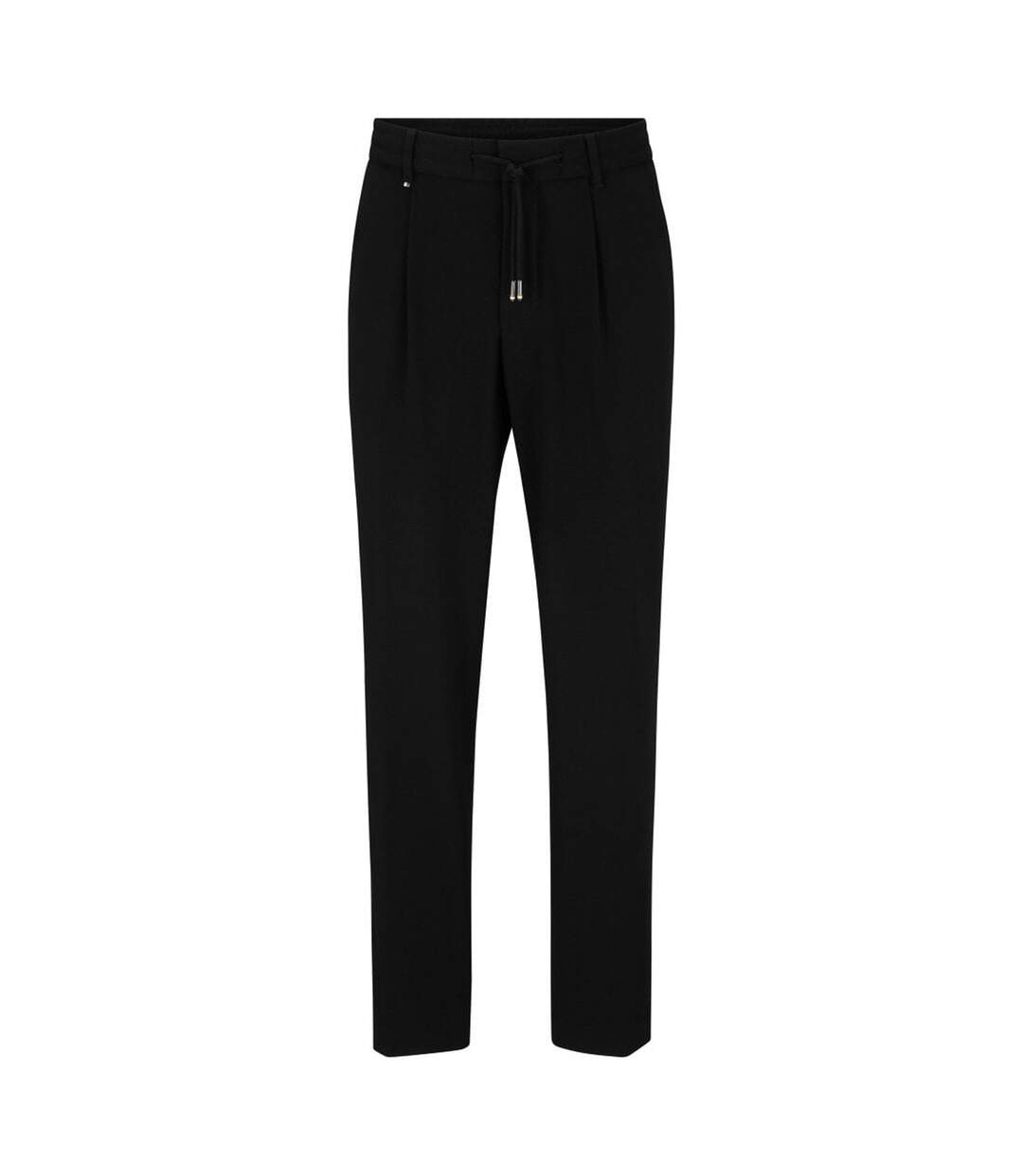 Pantalon Motif/style Plissé Adulte Noir Boss-2