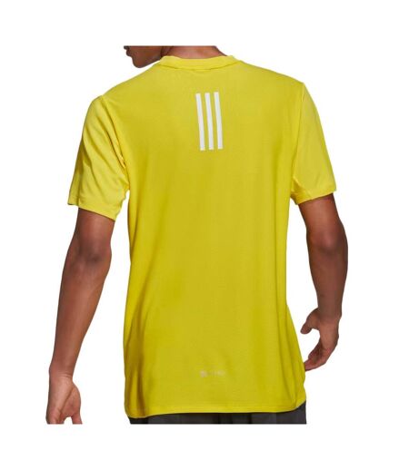 T-shirt Jaune Homme Adidas HJ9773 - S