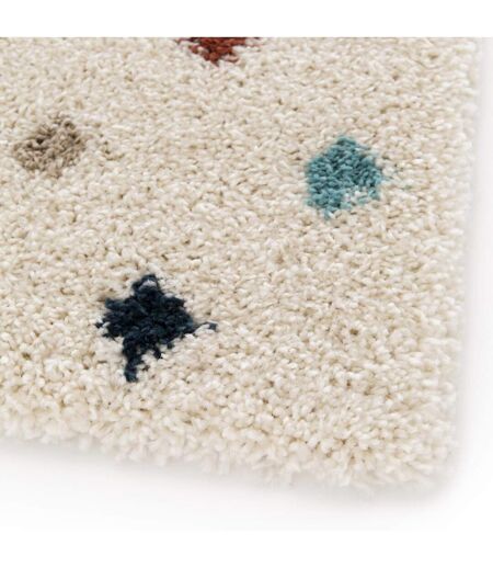 Tapis shaggy tissé motif simple CALYPSO 3