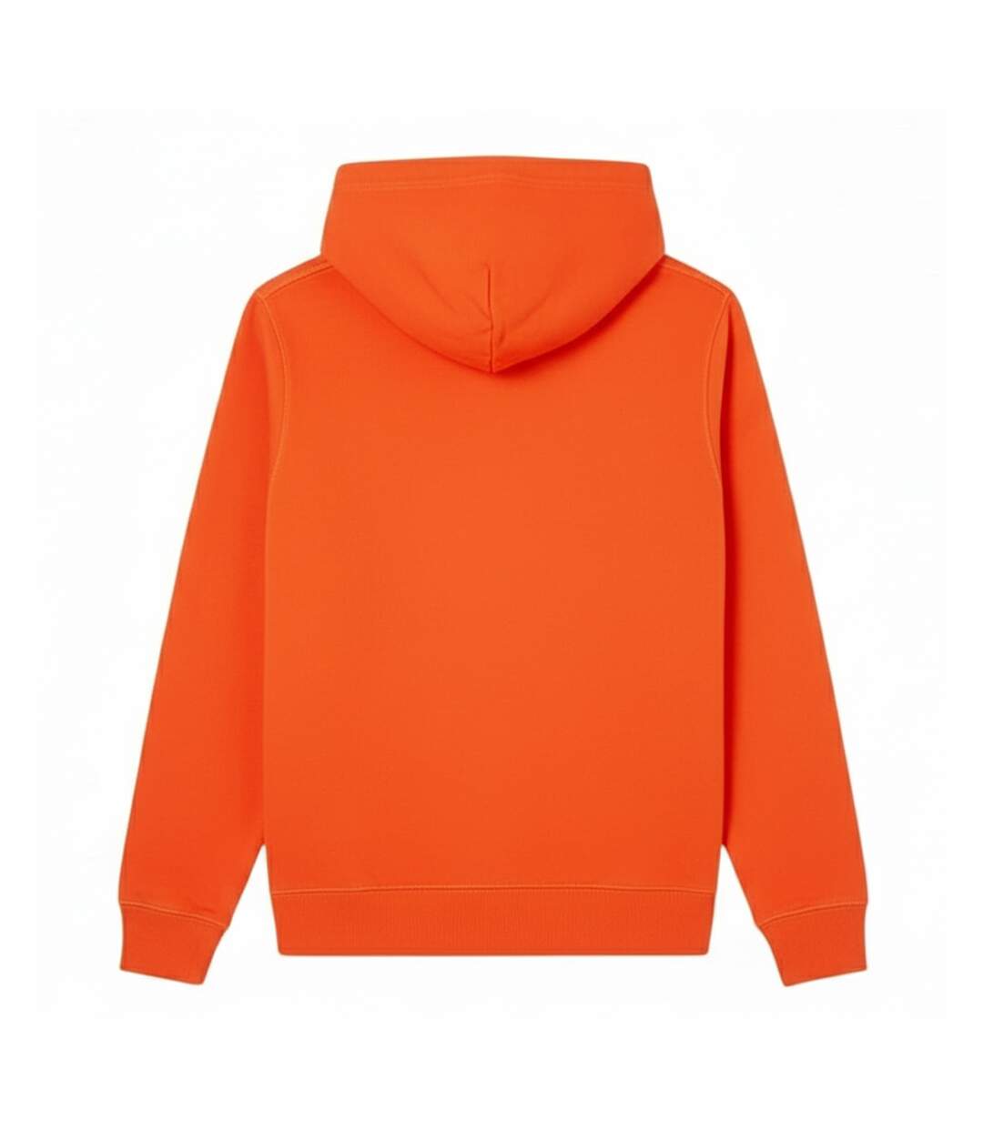 Sweat À Capuche Motif/style Badge Homme Orange Calvin Klein-3