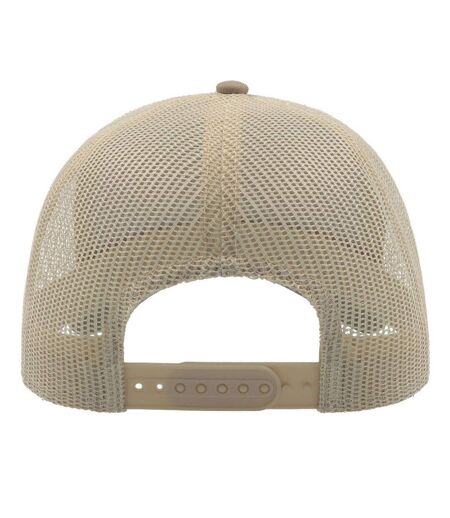Casquette De Baseball Rapper Kaki Beige Gris Atlantis Headwear