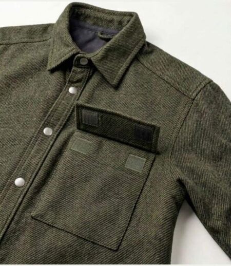 CHALLENGER BALTHUS1 — Surchemise flanelle vert/kaki : la chaleur décontractée au quotidien