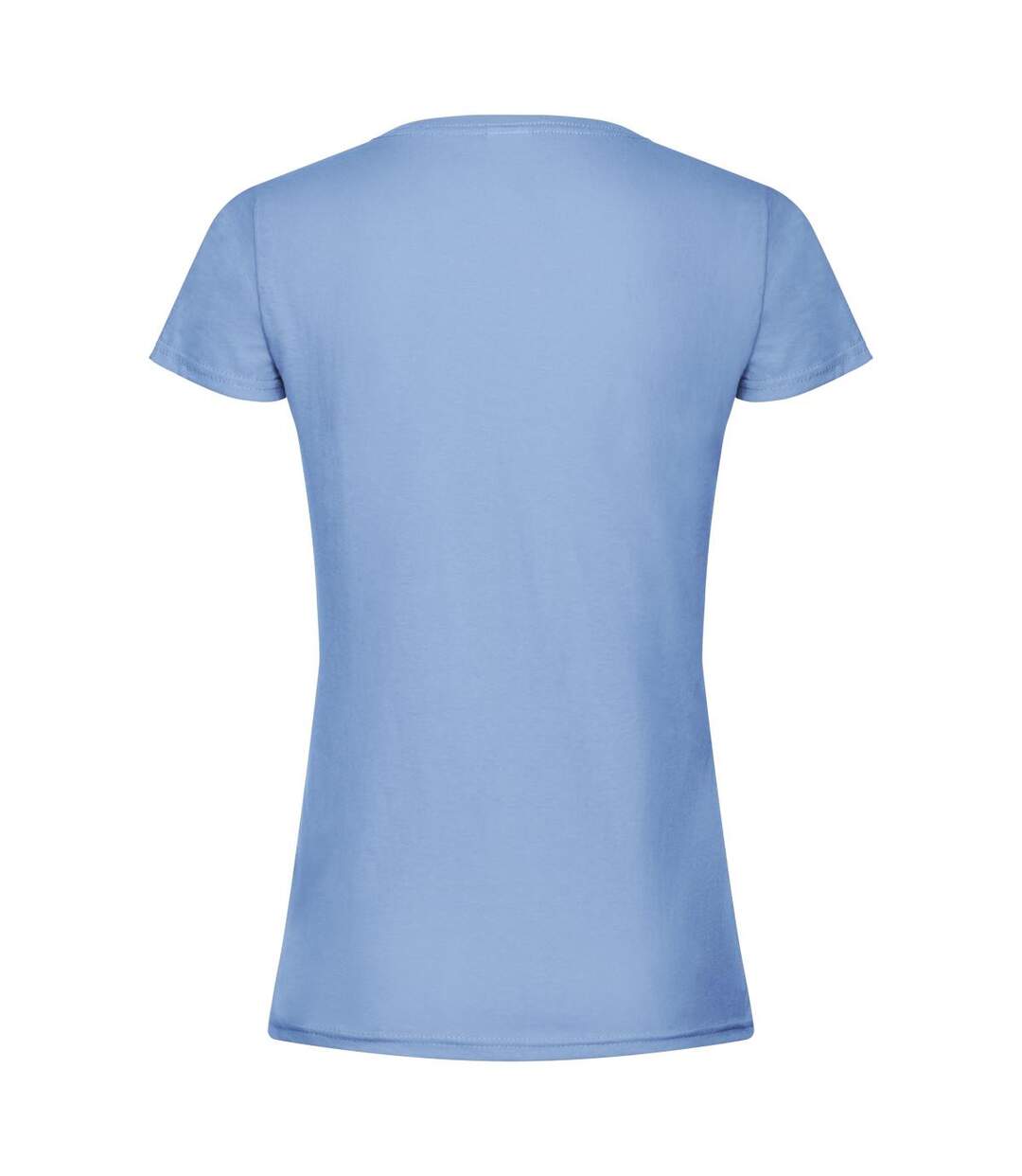 T-shirt Femme Bleu Ciel Fruit Of The Loom-2