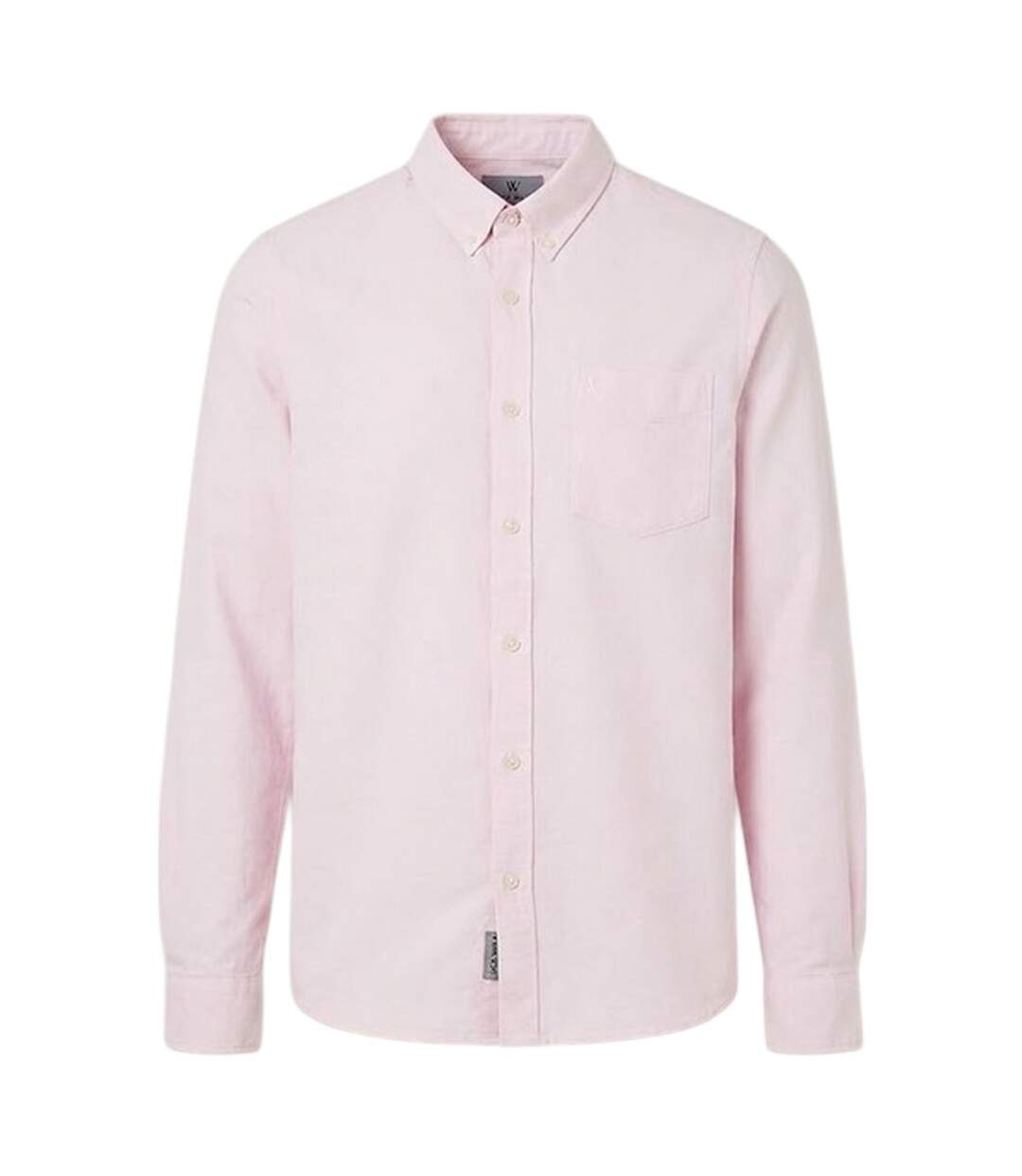 Mens Plain Oxford Shirt Pink Jack Wills-2