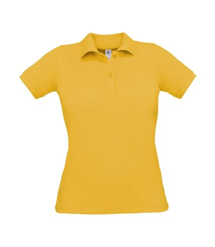 Polo manches courtes - femme - PW455 - jaune gold