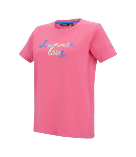 T-shirt Filandra Vx Femme Rose Limonade Été Regatta