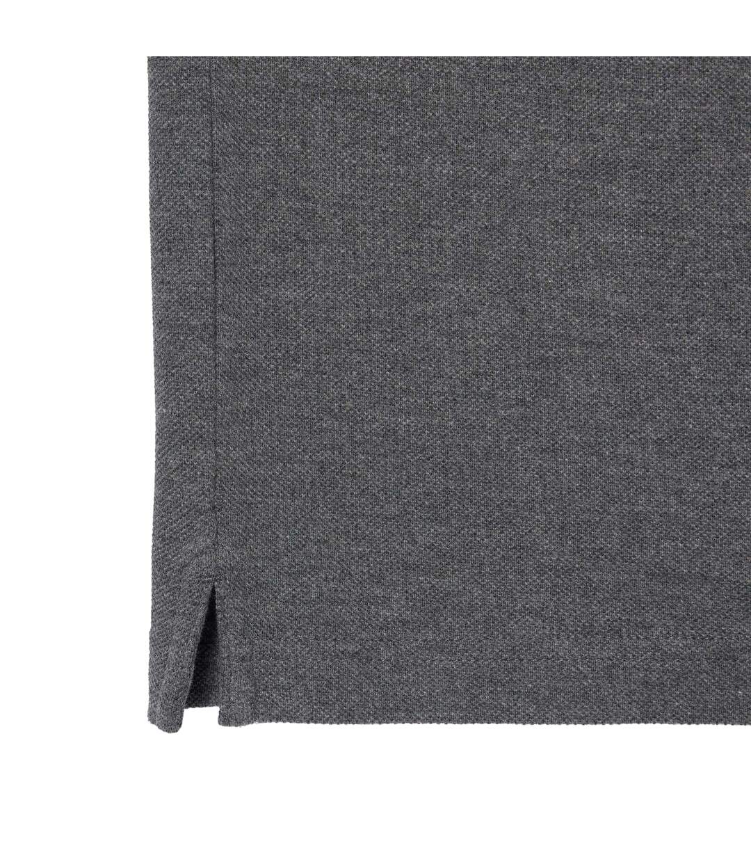 Mens Pique Slim Polo Shirt Grey Lacoste-3