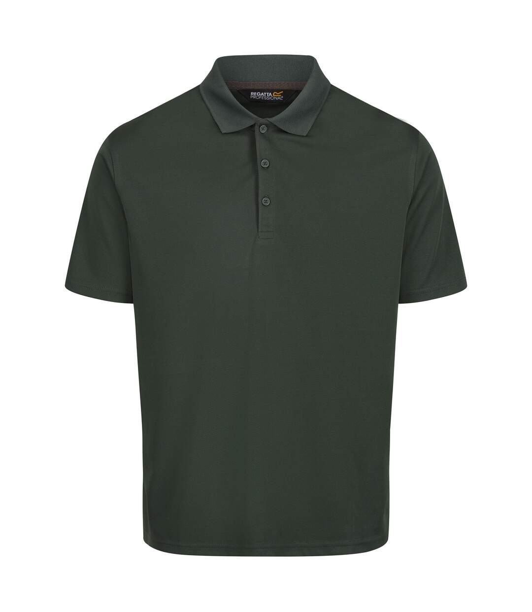 Mens pro moisture wicking polo shirt dark green Regatta