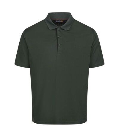 Regatta Mens Pro Moisture Wicking Polo Shirt (Dark Green)