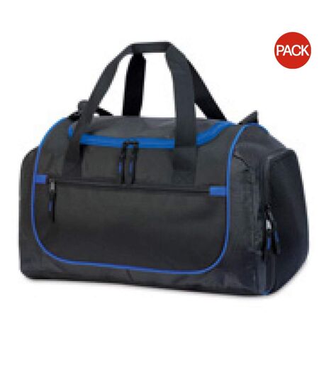 Lot De 2  Piraeus Sac De Voyage Taille Unique Noir Bleu Roi Shugon