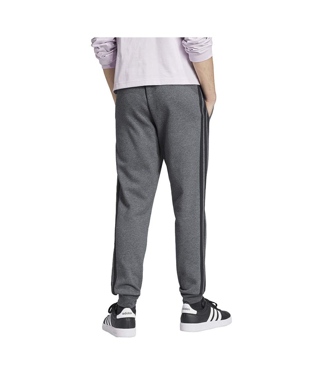 Pantalon De Jogging Motif/style Rayure Latérale Essentials Homme Gris Adidas-3