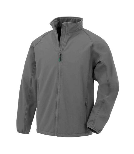 Result Genuine Recycled Mens Printable Soft Shell Jacket (Workguard Grey) - UTPC4366
