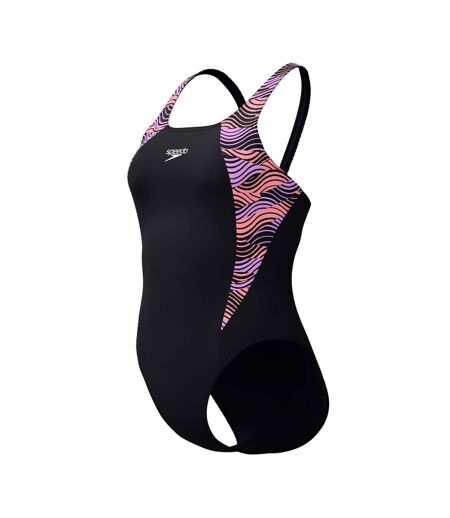 Maillot De Bain 1 Pièce Hyperboom Femme Noir Speedo