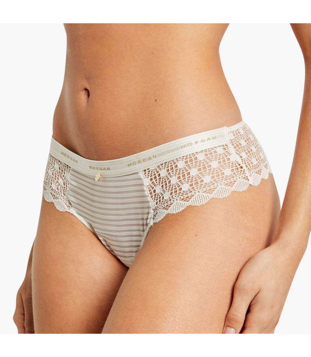 Shorty string ivoire Lily-2