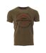 T-shirt kaki homme best mountain 2005 - l-1