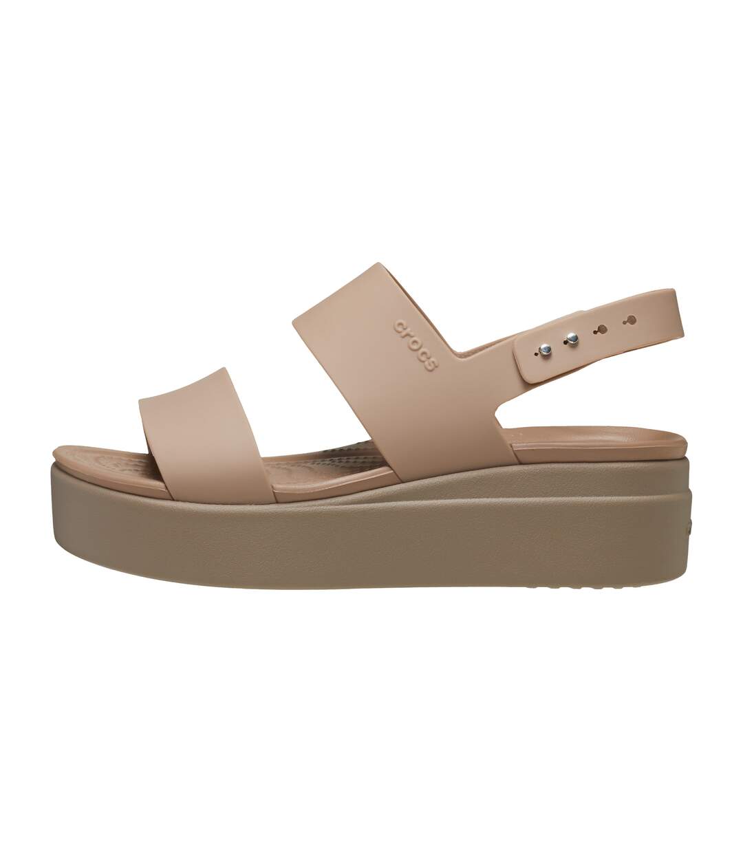 Sandales à bride Crocs Brooklyn low wedge-1