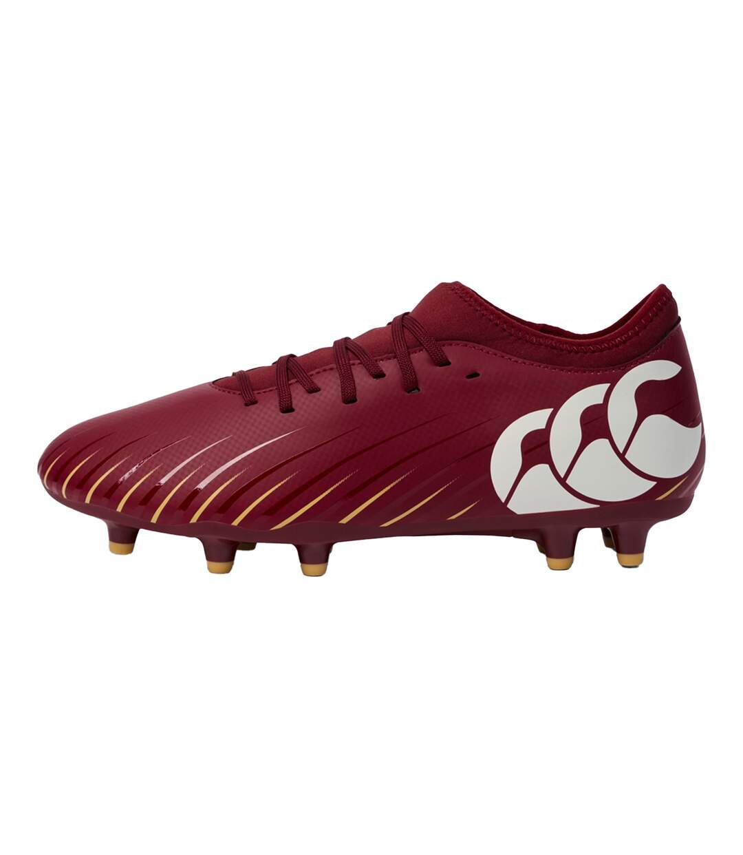 Unisex Adult Speed Falcon Team Firm Ground Rugby Boots Red Dahlia Canterbury-3
