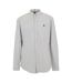 Mens H-roan Oxford Shirt Dark Blue Grey Boss-1