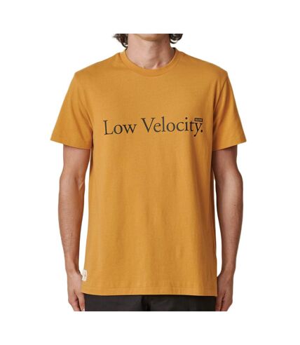 T-shirt Jaune Moutarde Homme Globe Lv