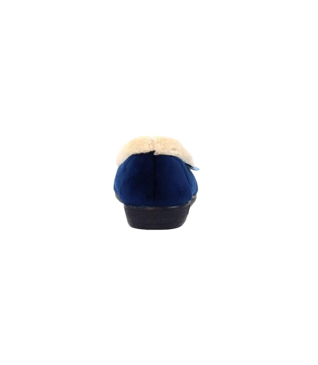 Chaussons mabel femme bleu Lunar-2