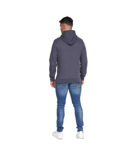 Mens pecklar hoodie navy Duck and Cover