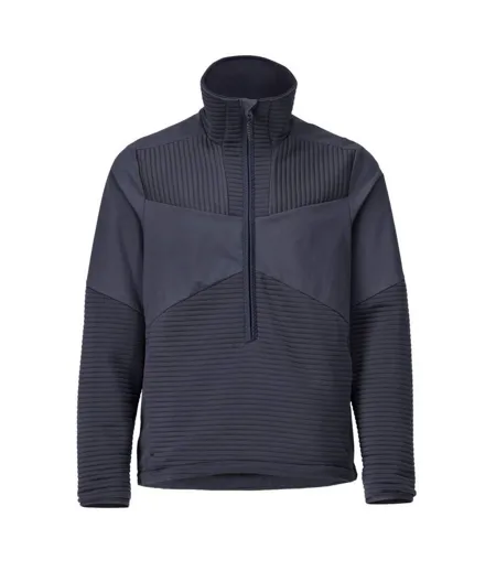 Mens Customised Half Zip Fleece Top Dark Navy Mascot