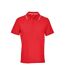 Polo Palermo Adulte Rouge Vif Blanc SOLS-1