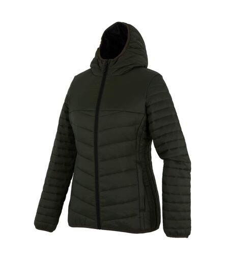 Veste Hybride Loft Lite Femme Kaki Foncé Noir Regatta