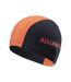 Unisex Adult Carbo Swim Cap Black Orange Aquawave-1