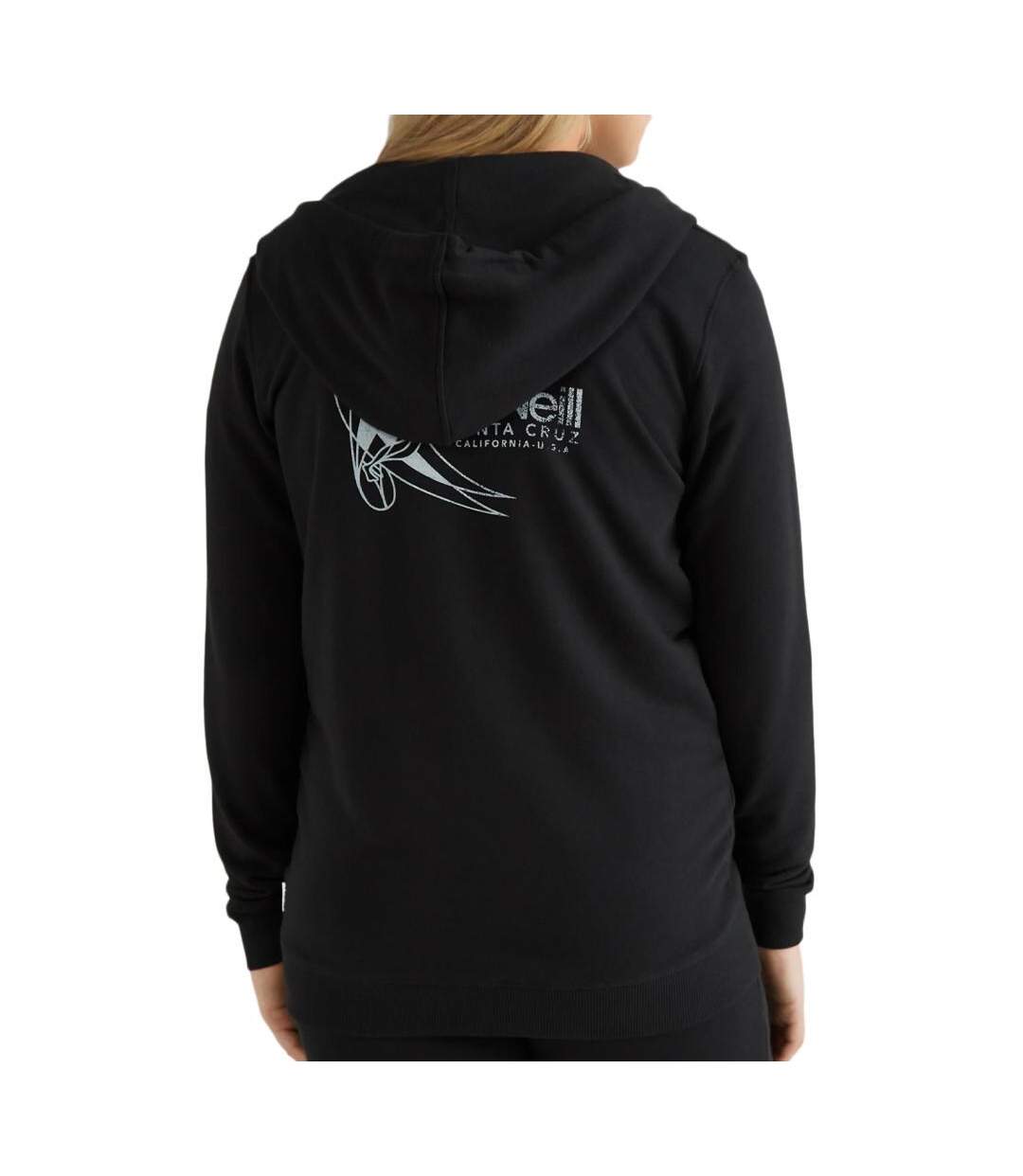 Sweat Zippé à capuche Noir Femme O'Neill Circle Surfer - M-2