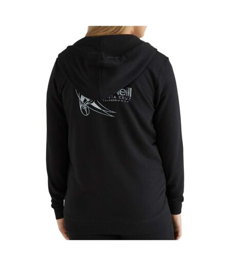 Sweat Zippé à capuche Noir Femme O'Neill Circle Surfer - M