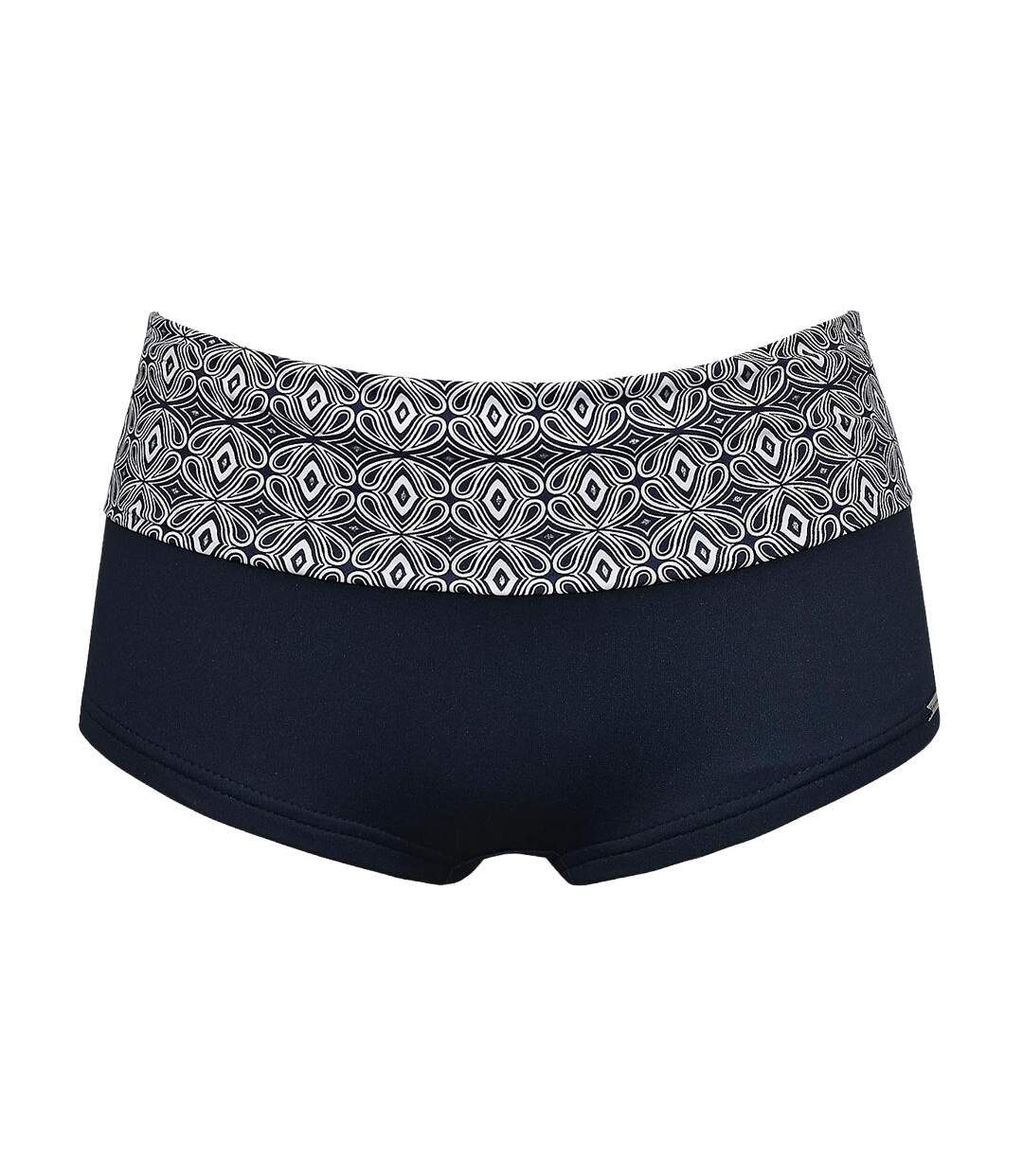 Bas de bikini marine femme grain de sable culotte shorty-1