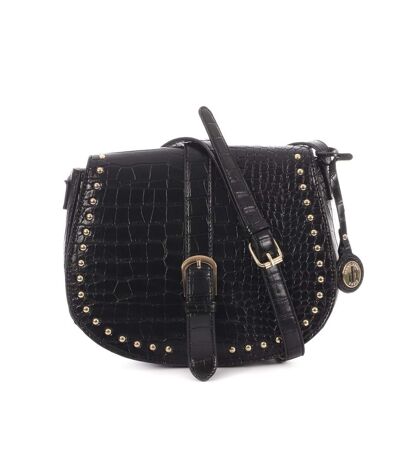 Sac à Bandoulière Noir Femme Manoukian Poppi - Taille unique