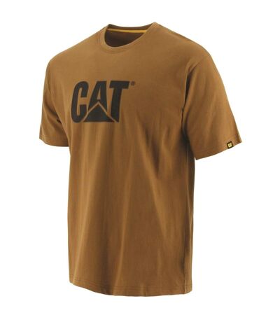 Caterpillar Mens Trademark Logo T-Shirt (Bronze) - UTFS5136