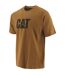 Caterpillar Mens Trademark Logo T-Shirt (Bronze) - UTFS5136-1