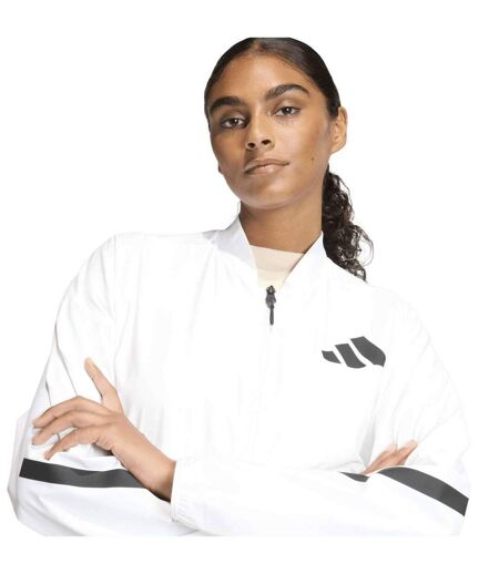 Blouson Aviateur Z.n.e. Femme Blanc Adidas