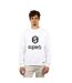 Hexawhite 6020 men's long-sleeved crew-neck sweatshirt