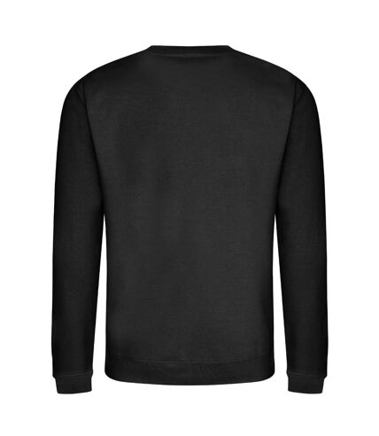 AWDis Adults Unisex Just Hoods Sweatshirt (Deep Black)