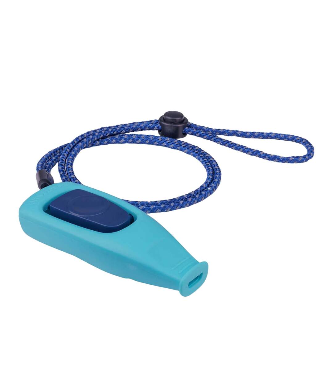 Sifflet et clicker pour le dressage des chiens whizzclick taille unique bleu clair / bleu marine Coachi