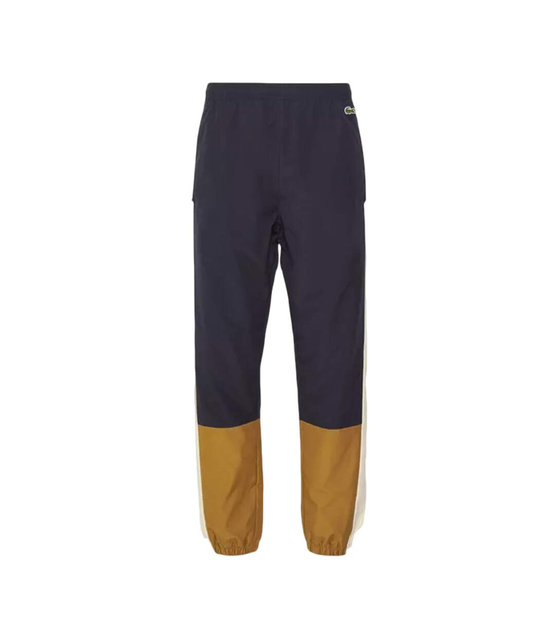 Pantalon De Survêtement Motif/style Blocs De Couleurs Homme Bleu Marine Marron Lacoste-1